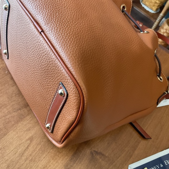 Dooney & Bourke Caramel Cooper Drawstring - Picture 5 of 16